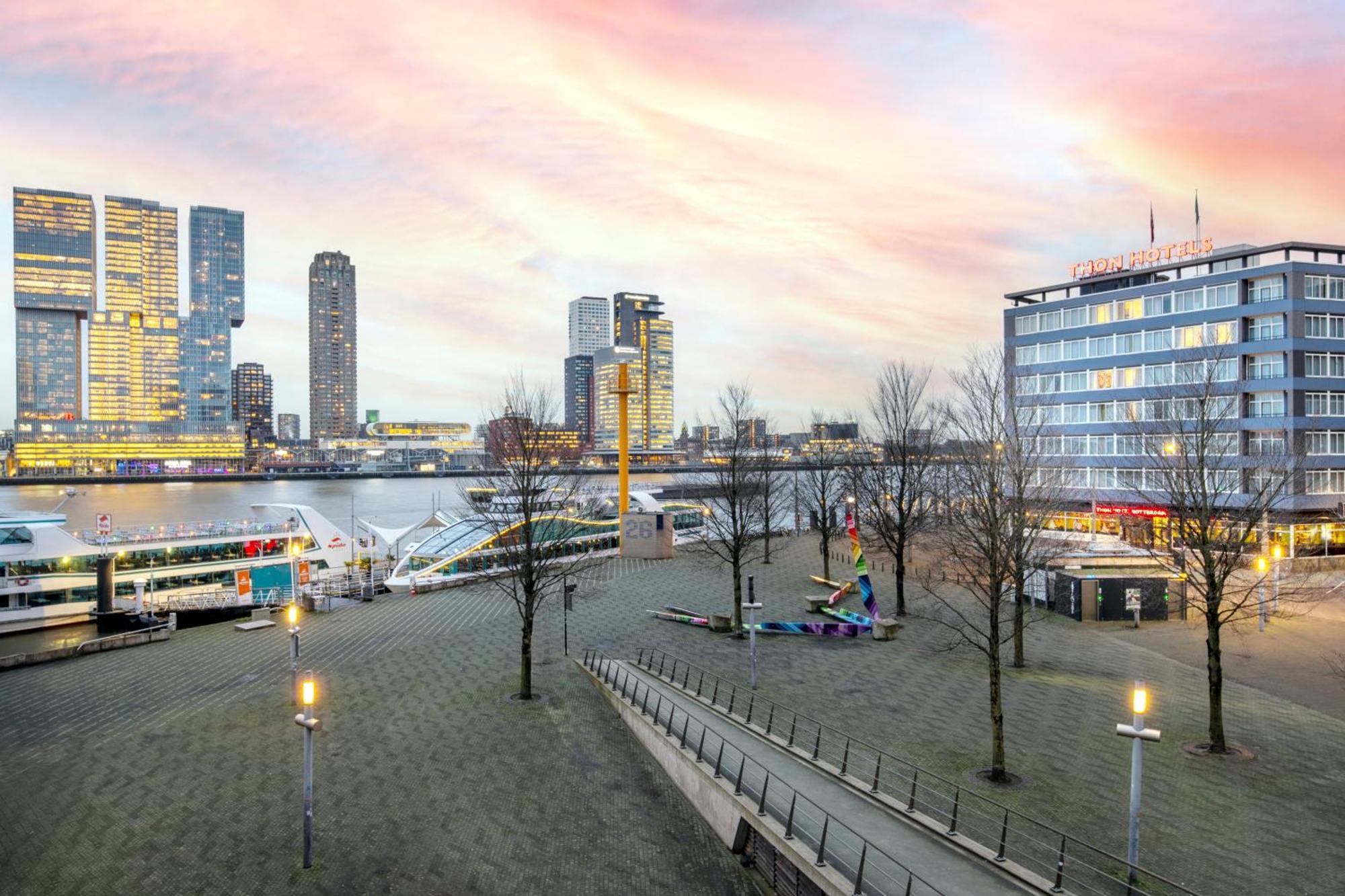 Thon Hotel Rotterdam City Centre Exterior foto