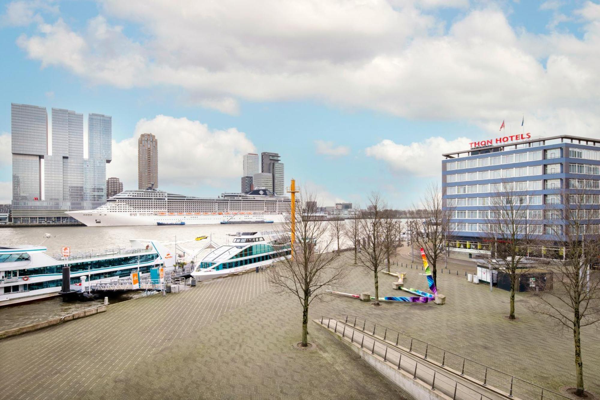 Thon Hotel Rotterdam City Centre Exterior foto